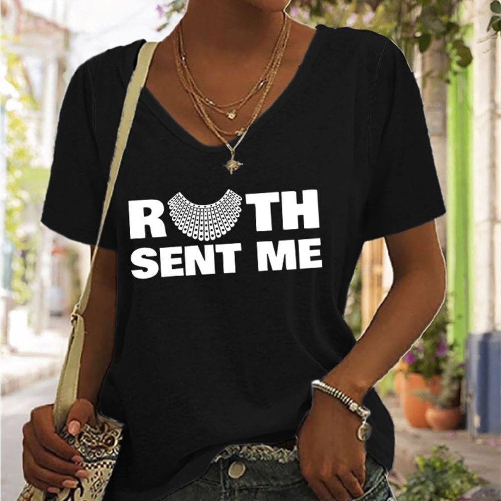 Ruth Sent Me -RBG Feminist Tee Shirt